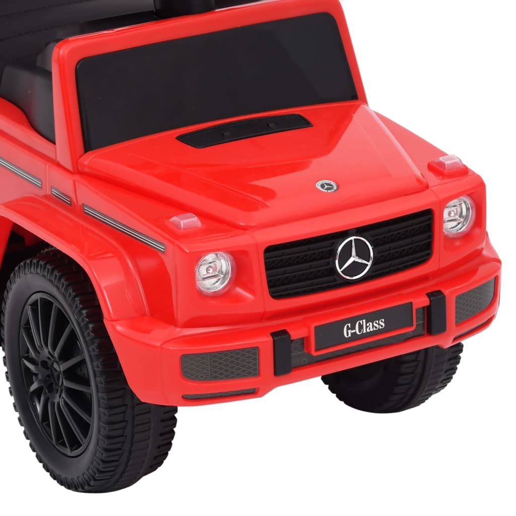 Duw-loopauto Mercedes Benz G63 rood