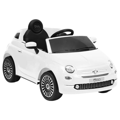 Kinderauto Fiat 500 elektrisch wit