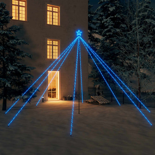 Christmas tree lights with 800 LEDs indoor and outdoor 5 m blue