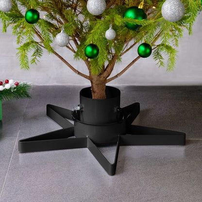 Kerstboomstandaard 47x47x13,5 cm zwart