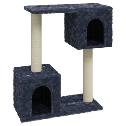 Cat furniture with sisal scratching posts 60 cm dark gray