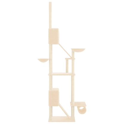Cat furniture floor to ceiling 277-303 cm cream colored