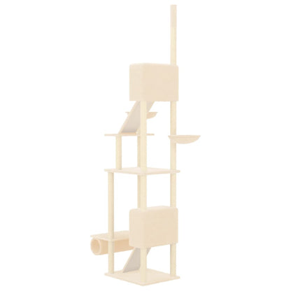 Cat furniture floor to ceiling 277-303 cm cream colored