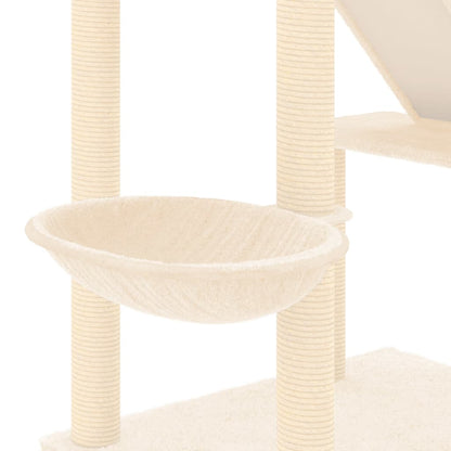 Cat furniture floor to ceiling 277-303 cm cream colored