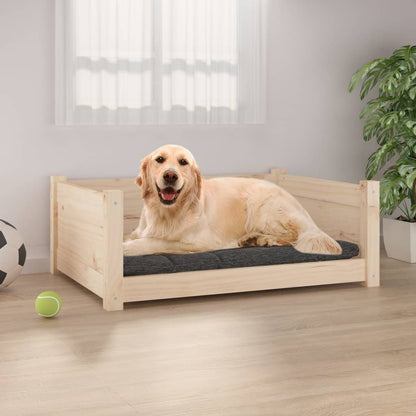 Hondenmand 75,5x55,5x28 cm massief grenenhout