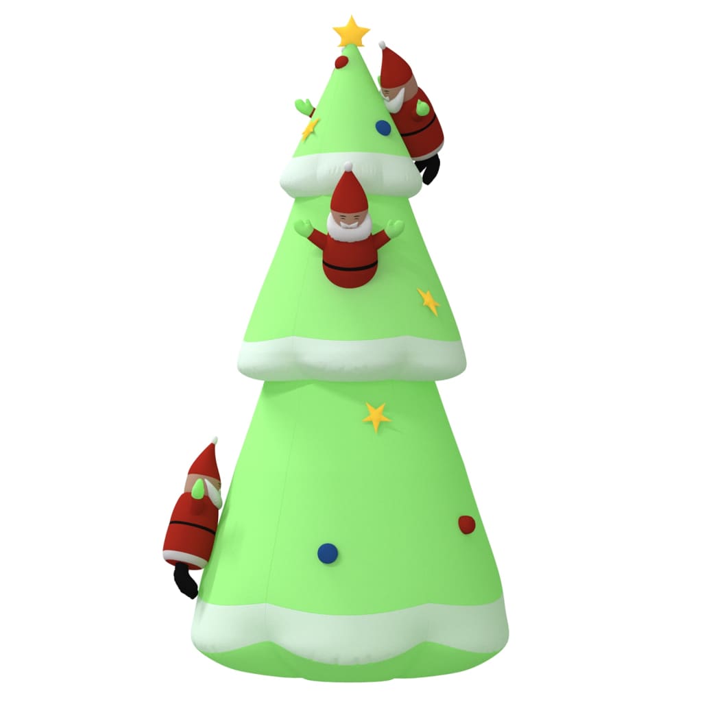 Inflatable Christmas tree with LEDs 500 cm