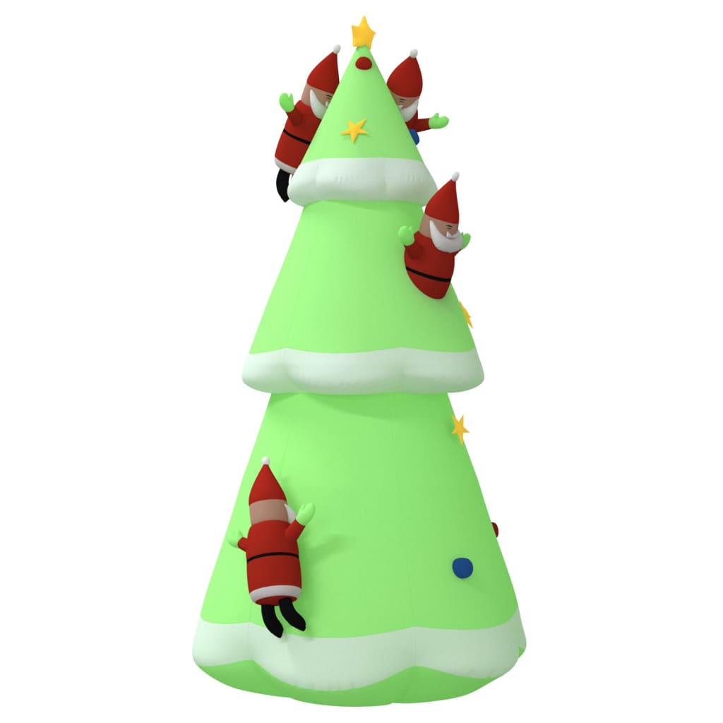 Inflatable Christmas tree with LEDs 500 cm