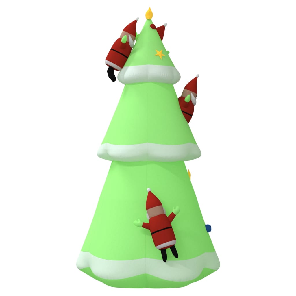 Inflatable Christmas tree with LEDs 500 cm