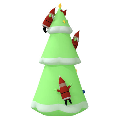 Inflatable Christmas tree with LEDs 500 cm