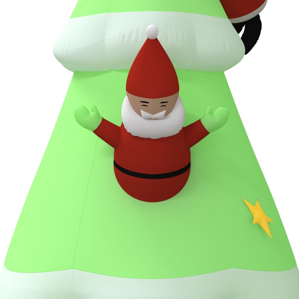 Inflatable Christmas tree with LEDs 500 cm