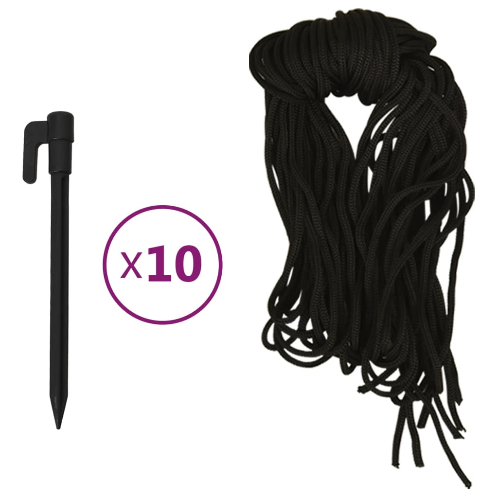 Inflatable Christmas tree with LEDs 500 cm