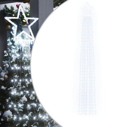 Christmas tree lights 320 cold white LEDs 375 cm
