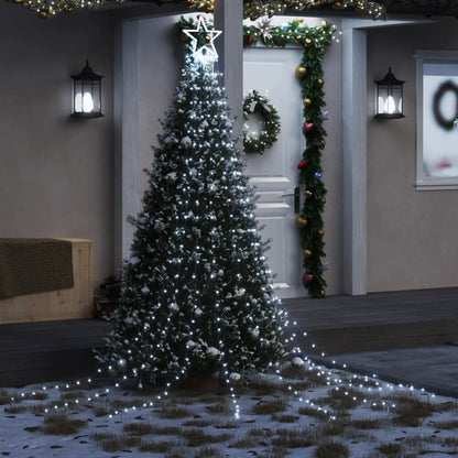 Christmas tree lights 320 cold white LEDs 375 cm