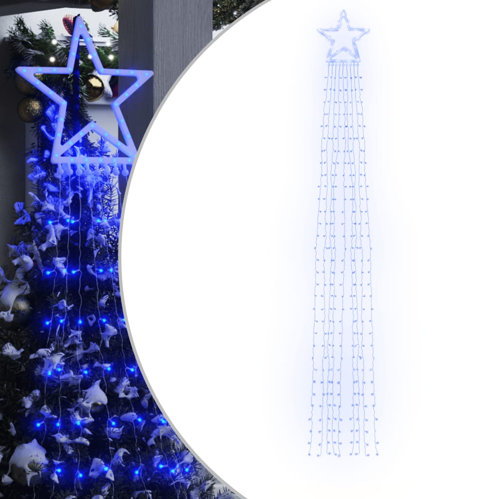 Christmas tree lights 320 blue LEDs 375 cm