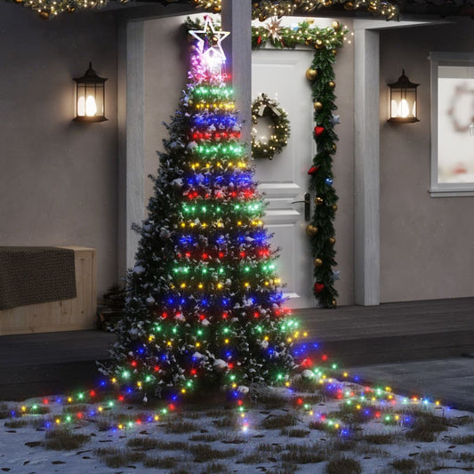 Christmas tree lights 320 colorful LEDs 375 cm