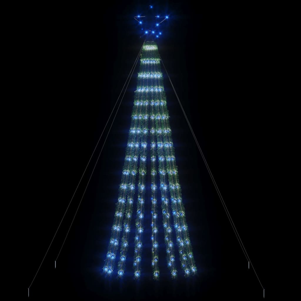 Light cone 275 blue LEDs 180 cm
