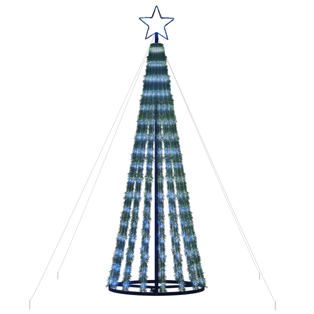 Light cone 275 blue LEDs 180 cm