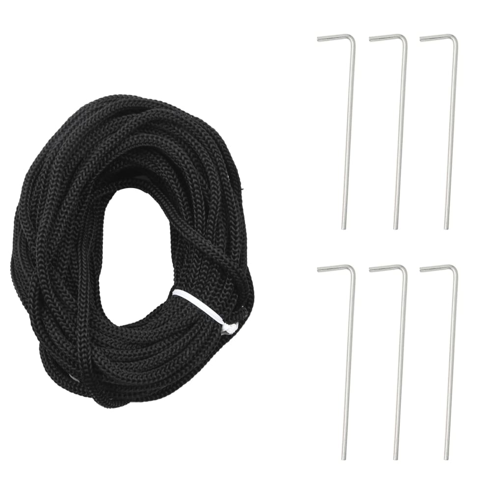 Light cone on flagpole 200 blue LEDs 180 cm