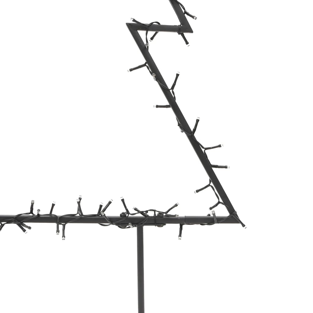 Christmas lights Christmas tree with ground spikes 115 LEDs 90 cm