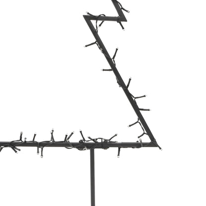 Christmas lights Christmas tree with ground spikes 115 LEDs 90 cm