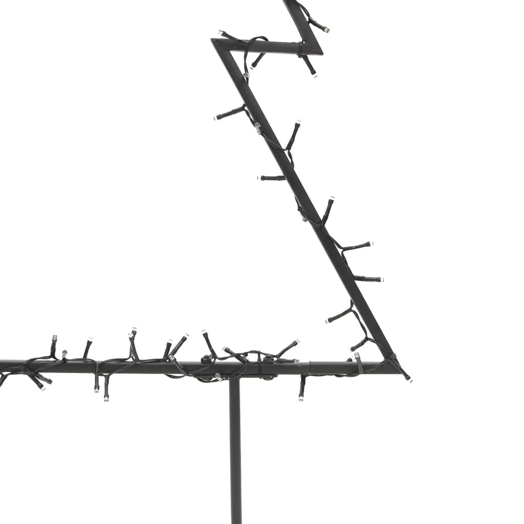 Christmas lights Christmas tree with ground spikes 80 LEDs 60 cm