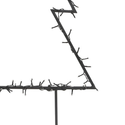 Christmas lights Christmas tree with ground spikes 80 LEDs 60 cm